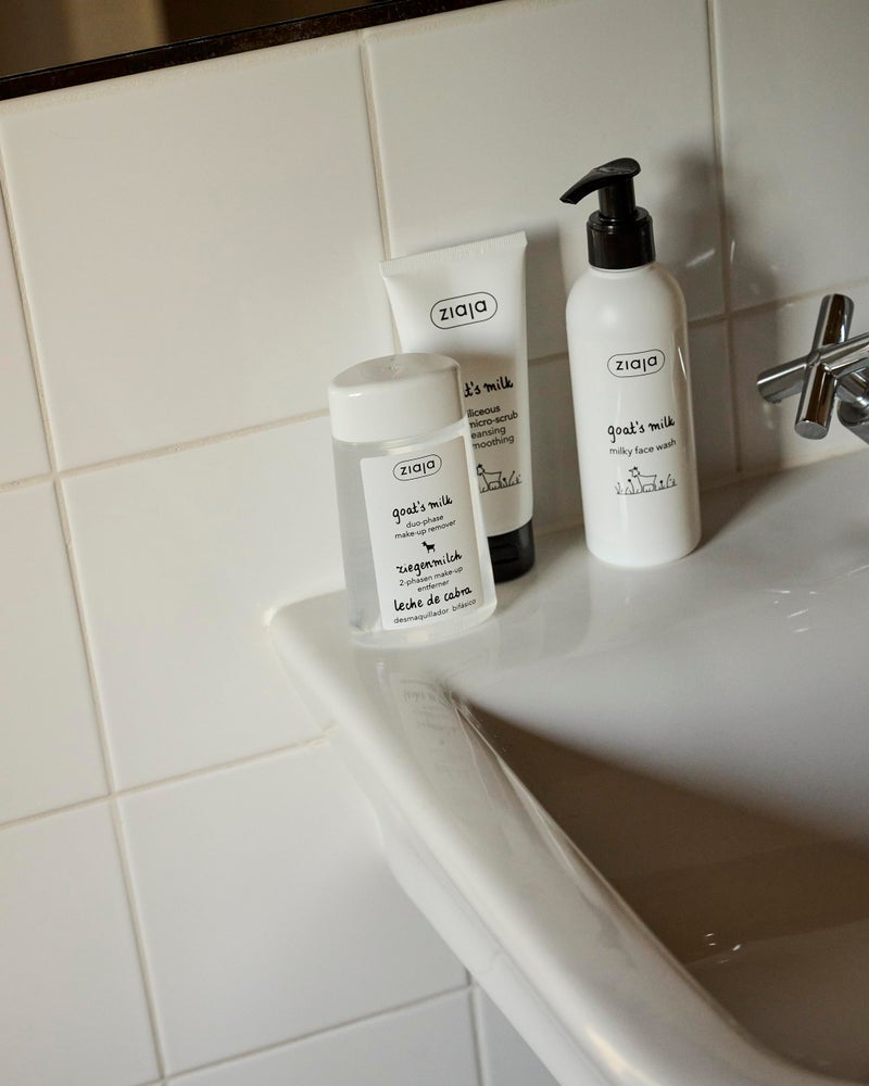 Ziaja Goat's Milk Milky Face Wash - No-rinse cleanser - Image 4
